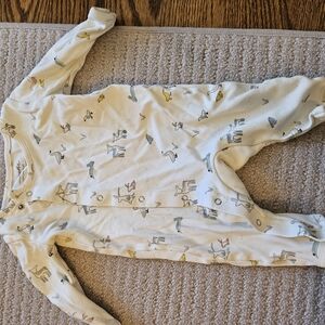 Pehr Woodland Animal Print Baby Onesie
